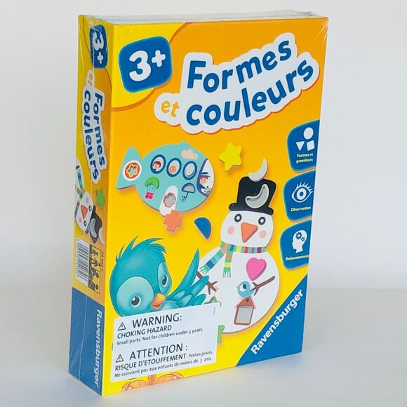 New Sealed Ravensburger Game Formes et Couleurs (Shapes and Colors) French - Picture 3 of 14